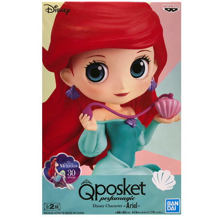 送料無料 新品 Q posket perfumagic Disney Character Ariel 通常カラー アリエル ディズニー フィギュア キューポス アニメ プライズ バンプレスト グッズ 模型 おもちゃ