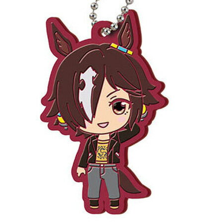 送料無料 ウマ娘 プリティーダービー カプセルラバーマスコット3 ウオッカ 単品 ガチャ グッズ ストラップ カプセル 誕プレ レア フィギュア ご当地 マスコット