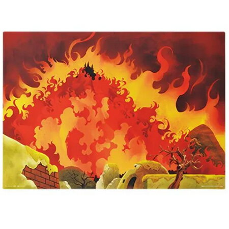 送料無料 一番くじ ドラゴンボール EX 孫悟空修業編 J賞 ビジュアルシート A3サイズ フライパン山 単品 DRAGON BALL アニメ キャラ プライズ グッズ 模型 おもちゃ