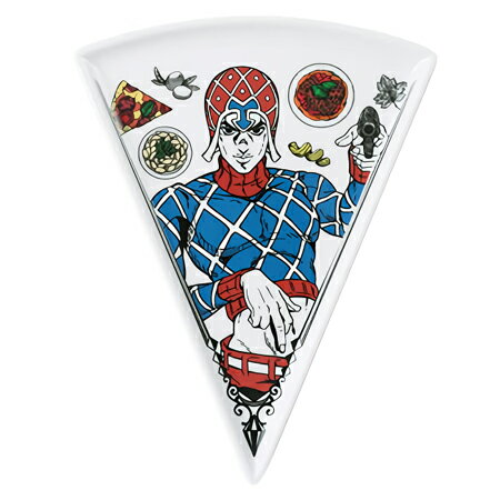 送料無料 一番くじ ジョジョの奇妙な冒険 GOLDEN WIND J賞 ピッツァプレート グイード・ミスタ 単品 皿..