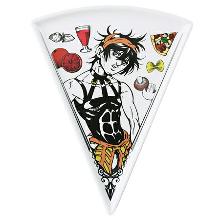 送料無料 一番くじ ジョジョの奇妙な冒険 GOLDEN WIND J賞 ピッツァプレート ナランチャ・ギルガ 単品 ..