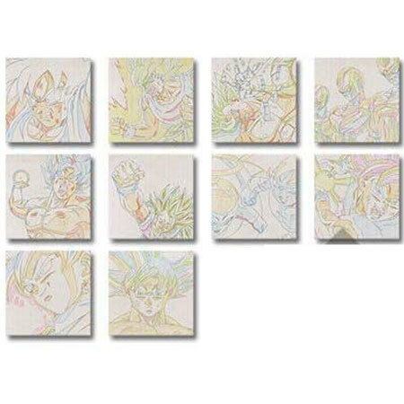 送料無料 一番くじ ドラゴンボール超 THE 20th FILM G賞 ボールドキャンバス 全10種セット アニメ原画のテーマ