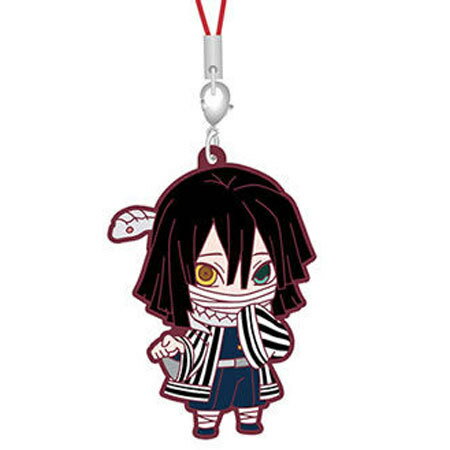 送料無料 鬼滅の刃 滅！ カプセルラバーマスコット 5 伊黒 小芭内 単品 いぐろ おばない ガチャ きめつ アニメ キャラ グッズ 毀滅 柱 蛇柱 ストラップ カプセル 誕プレ レア フィギュア ご当地