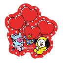 送料無料 BTS BT21 グミ ダイカットステッカー BT21-14 MANG＆TATA＆CHIMMY (Me For You) 単品 防弾少年団 食玩 LINE FRIENDS ビーティー バンダイ グッズ シール ユニバースター