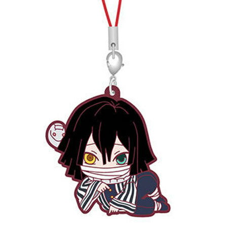 送料無料 鬼滅の刃 滅！ カプセルラバーマスコット 6 伊黒 小芭内 単品 いぐろ おばない ガチャ きめつ アニメ キャラ グッズ 毀滅 柱 蛇柱 ストラップ カプセル 誕プレ レア フィギュア ご当地