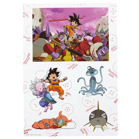 送料無料 一番くじ ドラゴンボールDAIMA 第2弾 I賞ダイカットステッカー 孫悟空 界王神 パンジ 単品 DRAGON BALL アニメ キャラ プライズ グッズ 模型 おもちゃ