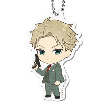 送料無料 SPY×FAMILY アクリルチャーム 2 ロイド 単品 LOID FORGER スパイファミリー ガチャ アニメ キャラ グッズ ストラップ カプセル 誕プレ レア フィギュア ご当地 ラバーマスコット