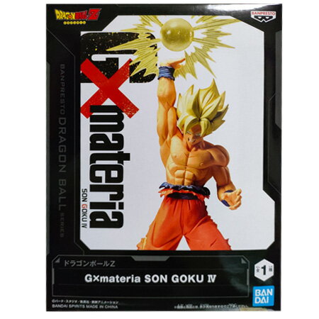 送料無料 ドラゴンボールZ G×materia SON GOKU IV 超サイヤ人孫悟空 単品 そんごくう DRAGON BALL フィギュア アニメ キャラ プライズ バンプレスト グッズ 模型 おもちゃ