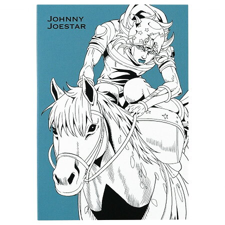 送料無料 一番くじ ジョジョの奇妙な冒険 STEEL BALL RUN I賞 ノートコレクション ジョニィ・ジョースター 単品 アニメ キャラ グッズ レア