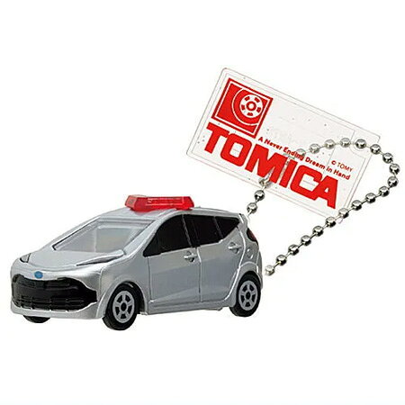 送料無料 TOMICA トミカキーホルダー 救急車両大集合スペシャル トヨタ アクア パトロールカー 単品 タカラトミー TAKARATOMY ミニカー ミニチュア トイカー グッズ 誕プレ 模型 おもちゃ