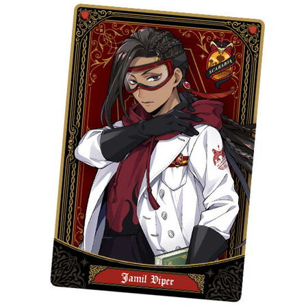 送料無料 ディズニー ツイステッドワンダーランド ウエハース3 13 ジャミル・バイパー 実験着 Ver 両面プラカード 単品 ツイステ カード トレカ グッズ BANDAI インスパイア スマホゲーム バンダイ