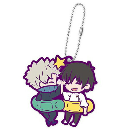 送料無料 劇場版 呪術廻戦 0 キャラばんちょうこう ラバーマスコット 8 乙骨 憂太 ＆ 狗巻 棘 単品 おっこつ ゆうた ＆ いぬまき とげ ガチャ げきじょうばん じゅじゅつかいせん ぜろ 呪術 ジャンプ グッズ ラバマス ストラップ カプセル 誕プレ レア フィギュア ご当地