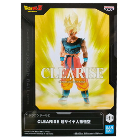 送料無料 ドラゴンボールZ CLEARISE 超サイヤ人孫悟空 単品 DRAGON BALL フィギュア アニメ キャラ プライズ バンプレスト グッズ 模型 おもちゃ