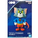 送料無料 トムとジェリー フィギュアコレクション Tom and Jerry as SUPERMAN WB100周年ver. トム 単品 トム キャット フィギュア キャラ アニメ プライズ バンダイ グッズ 模型 おもちゃ