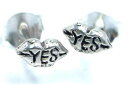 イエスリップスタッドピアス/1ペア販売 両耳 口 唇 YES はい シルバー925 スターリングシルバー 銀のピアス 高級 オリジナル シルバーピアス メンズ ...