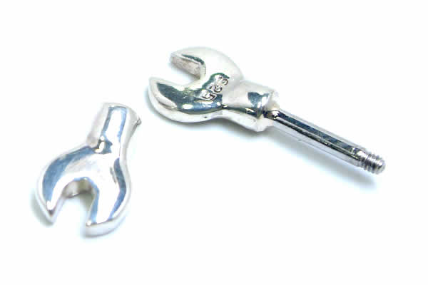 スパナバーベル 16G 16ゲージ ヘリックス...の紹介画像3