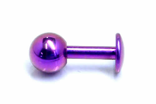 [ 14G 紫色 チタングレード23 ボディピ...の紹介画像2