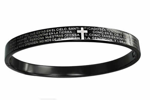 グレイブクロス バングル アームレット 腕輪 サージカルステンレス316L メンズ レディース 腕輪 手首 アクセサリー 二の腕 フリーサイズ 腕 ブレスレット...