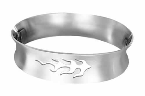 ファイヤーリング ステンレス バングル アームレット 腕輪 サージカルステンレス316L メンズ レディース 腕輪 手首 アクセサリー 二の腕 腕 ブレスレット...