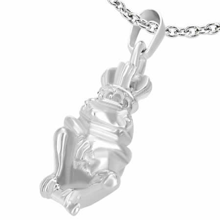 カエルステンレスペンダント 王冠を被った蛙の王様 おもしろ クラウン サージカルステンレス316L ネックレス トップ ステンレスパーツ チョーカー メンズ レ...