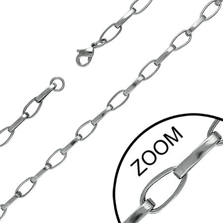 Other , Materials - 6.0mmライズ ステンレスチェーン ステンレスネックレス サージカルステンレス メンズ レディース ネックレスチェーン 低アレルギー チョーカー プレゼント ギフト クリスマス 首飾り ステンレスアクセサリー 男性 女性 男子 女子 長い 短い ロングショート 太め 太い