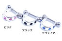 ストラップシルバー925ヘリックス 16ゲージ 16G ボディピアス ストレートバーベル サージカルステンレス316L 軟骨ピアス ヘリックス トラガス 低アレルギー メンズ レディース スターリングシルバー ラインストーン ジルコニア 高級 プレゼント ギフト 18Gに変更可能