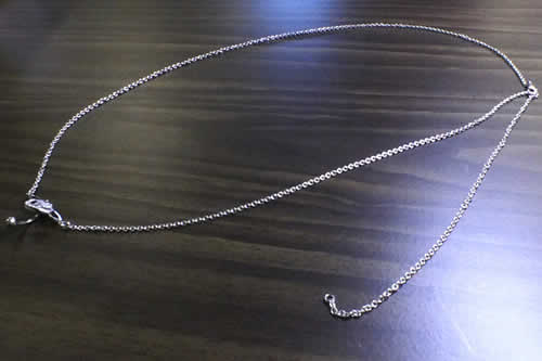 [ 14G へそピアス 付き ボディチェーン] ベリーチェーンナベルハート トップダウン 14ゲージ ボディピアス サージカルステンレス316L ビキニ 水着 鎖 ウエストチェーン 臍ピアス ヘソピアス ベリーダンス 腰 ネイブル シルバーチェーン 上からぶら下がる 逆向き 3