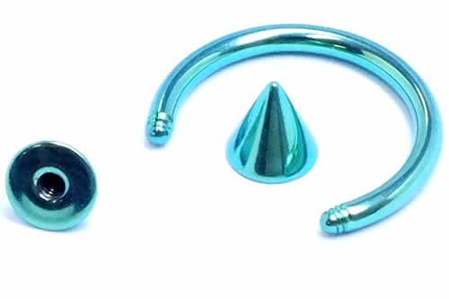 14G軟骨びっしりストーンハート ボディピアス 軟骨ピアス 耳ピアス 片耳ピアス