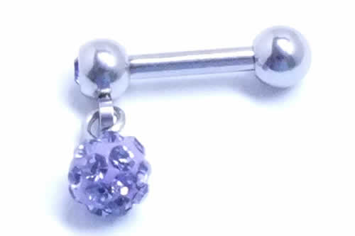 [ 細い 16G ボディピアス ストレートバーベル] ジェムチャームヘリックス 16ゲージ 16Ga ボディーピアス サージカルステンレス316L 揺れる メンズ レディース ジルコニア ラインストーン ヘリックス 軟骨 トラガス ネジボール アンテナヘリ 耳たぶ プレゼント 赤色 レッド