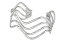 フォーウェイ シルバーバングル シルバー925 スターリングシルバー 高級 腕輪 アームレット メンズ レディース 二の腕 低アレルギー シルバーアクセサリー 手首 シルバーブレスレット ペア オリジナル