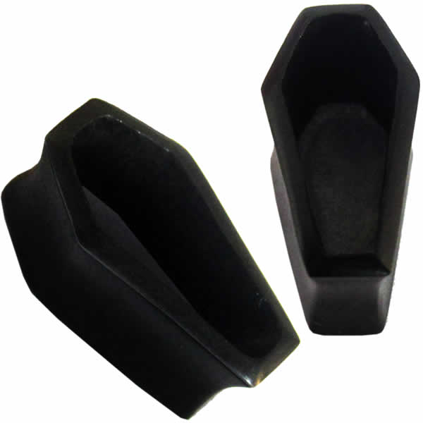 アイアンウッド（鉄の木＝腐らない木）」と呼ばれるように、抜群の耐久性を持つ木材でドラキュラの棺をモチーフにした個性的なボディピアス。形が特殊なので装着するにはある程度耳のホールに余裕がないと装着することができません。でも、装着できればかなり...