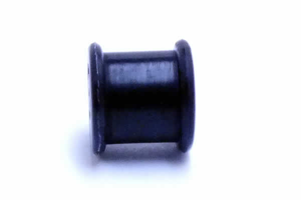 [ 00G シリコン ボディピアス ] ダブルフレア スパイラル プラグ 00ゲージ 00ga ボディーピアス 金属アレルギーなし 低アレルギー メンズ レディース ゴム ラバー素材 樹脂 ブラック ブルー グリーン ピンク パープル レッド ホワイト ホールピアス キャッチなし 痛くない