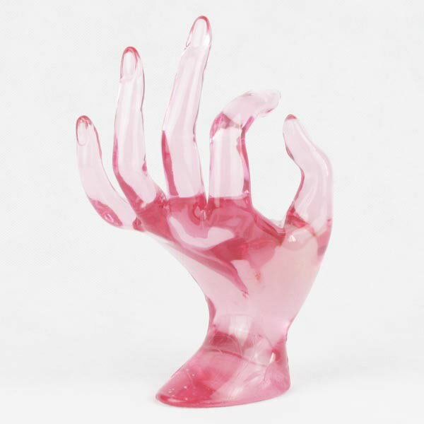 ハンドディスプレイ(クリアピンク) 透明 手の...の紹介画像3