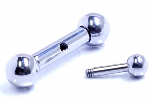 T ストレートバーベル 8ゲージ 8G 6ゲージ 6G 14ゲージ 14G ボディピアス サージカルステンレス316L ニップル 乳首 インダストリアル ボディピアス 特殊 メンズ レディース 個性的 ティ型 ユニーク マニア ネジボール ティ バーチカルホリゾンニップル 銀色 シルバー