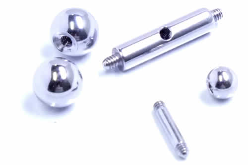 T ストレートバーベル 8ゲージ 8G 6ゲージ 6G 14ゲージ 14G ボディピアス サージカルステンレス316L ニップル 乳首 インダストリアル ボディピアス 特殊 メンズ レディース 個性的 ティ型 ユニーク マニア ネジボール ティ バーチカルホリゾンニップル 銀色 シルバー