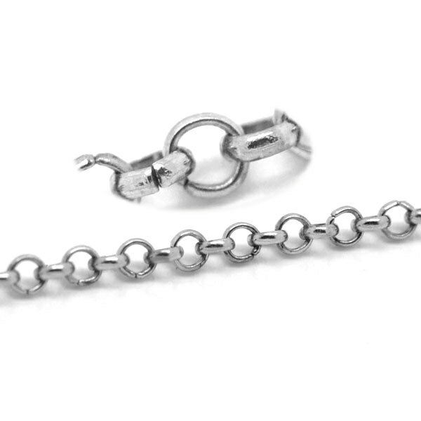 2.5mmリングステンレスチェーン 10cm単位 サージカルステンレス316L DIY ブレスレット アンクレット ボディチェーン パーツ 量り売り ネックレス...