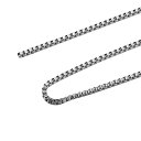 1.5mmベネチアンステンレスチェーン/10cm単位 サージカルステンレス316L 手作り DIY ネックレス ブレスレット アンクレット ボディチェーン パー...