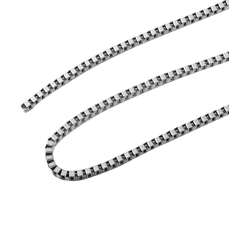 3.0mmベネチアンステンレスチェーン 10cm単位 サージカルステンレス316L DIY ネックレス ブレスレット アンクレット ボディチェーン パーツ 量り...