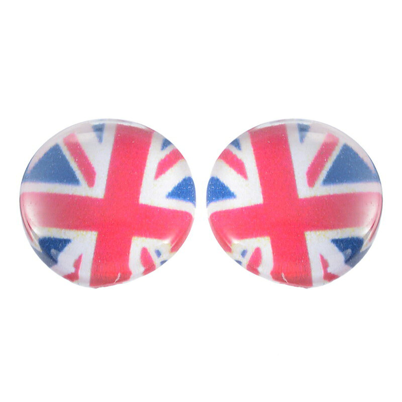 ユニオンジャックマグネットピアス/1個販売 磁石 マグピ メンズ レディース マグネットピアス フェイクピアス 国旗 イギリス イヤリング 耳 軟骨 穴あけ不要 ピアスできない人に ノンホールピアス ノンホールイヤリング 開けない ノーホールピアス ノーホールイヤリング