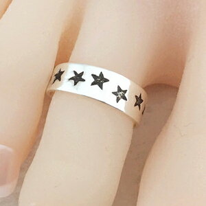 スターライトトゥリング 足の指輪 トーリング 足のリング ピンキーリング フリーサイズ レディース メンズ 星 チップリング ミディリング ファランジリング サ...