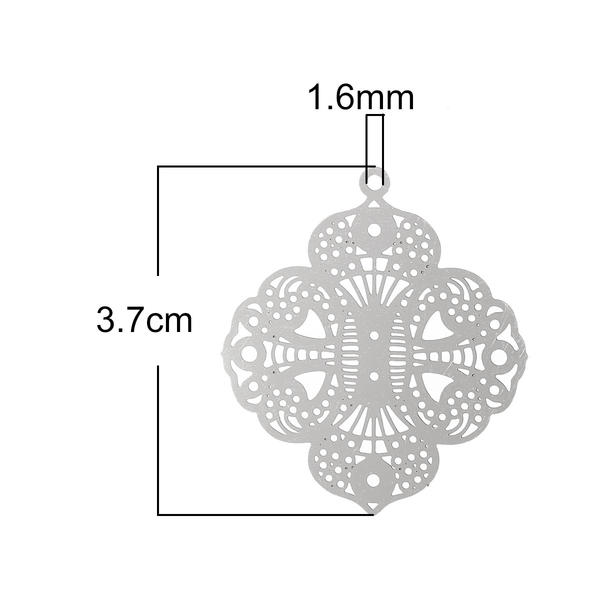 マハラジャステンレスパーツ/1個販売 クロス 十字架 サージカルステンレス316L ペンダント トップ ネックレス パーツ ステンレス ピアス ブレスレット アクセサリー チャーム DIY イヤリング イヤーカフ アンクレット メンズ レディース プレゼント ペア