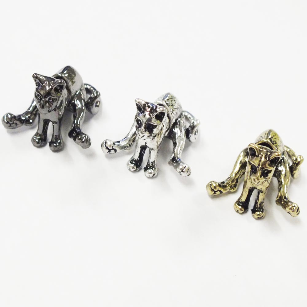 お座り猫バックキャッチピアス/1個販売 キャッ...の紹介画像2