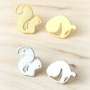 ドングリとリスステンレスピアス(1ペア)どんぐり りす アニマル 動物ピアス シルバー ゴールド サージカルステンレス316L メンズ レディース 20G 20ゲージ 耳 軟骨 セカンドピアス キャッチピアス スタッドピアス プレゼント オモシロ 面白い ギフト 秋 ユニーク 人気