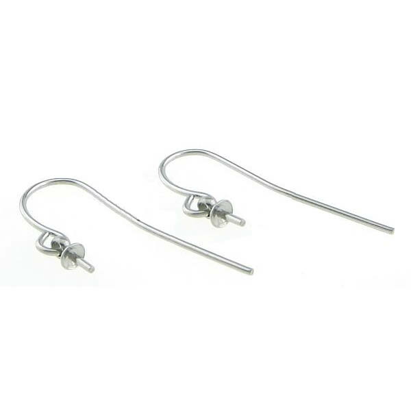 ベイルチャーム付き ステンレスフックパーツ ピアスパーツ DIY用 アメリカンピアス フックピアス 低アレルギー ステンレスピアス メンズ レディース 引っ掛け...