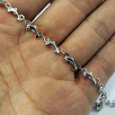 ドルフィンステンレスチェーン/10cm単位 サージカルステンレス316L 手作り DIY ネックレス ブレスレット アンクレット ボディチェーン パーツ ピアス...
