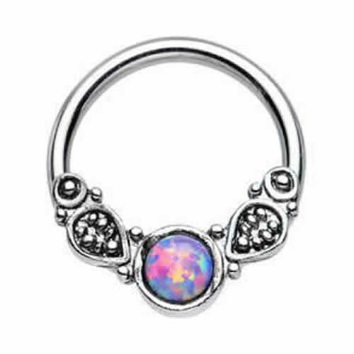 リーフオパール キャプティブビーズリング 14...の紹介画像2