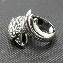 フライイングイーグルステンレスリング(PRB090)サイズ/23号/30号/鷲の頭 ヘッド 鷹 タカ ワシ ステンレスリング 指輪 サージカルステンレス316L...