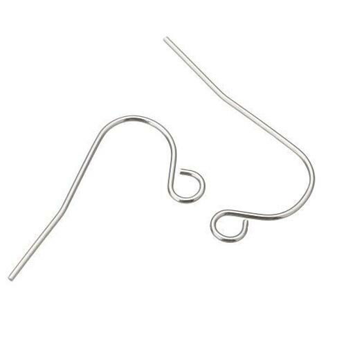 チタン製 フックパーツ 単品販売 ピアスパーツ DIY用 アメリカンピアス フックピアス 低アレルギー チタンピアス メンズ レディース 引っ掛けるタイプ U字...
