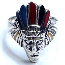 プルームインディアンリング サイズ/13号/17号/18号 シルバーリング 指輪 スターリングシルバー 親指 中指 人差し指 薬指 小指 ファランジリング ペア...