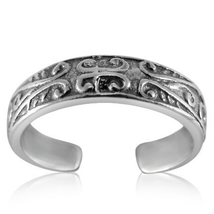 ジャスミントゥリング シルバー925 スターリングシルバー シルバーリング 足の指輪 トーリング 足のリング フォークリング ピンキーリング フリーサイズ レデ...